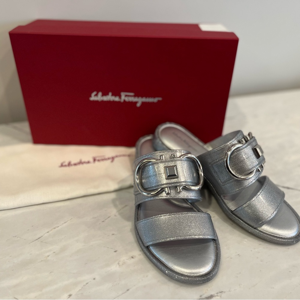 Salvatore Ferragamo Taryn Slide Sandals